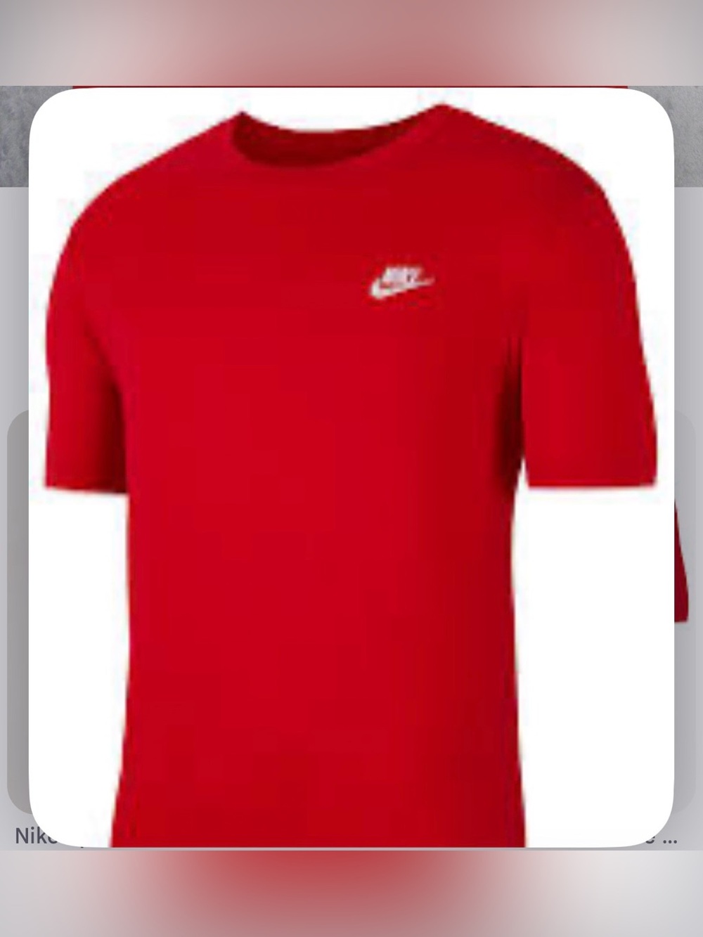 Nike Men’s XXL Red short sleeve T-Shirt